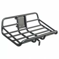 Bergamont Front Carrier Headtube 1 1/8'' Front Gepäckträger Für E-Revox / E-Horizon Premium Schwarz