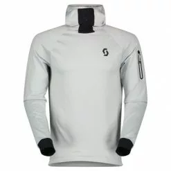 Scott Trail Storm Hoody Fahrrad Trikot Lang Grau 2023