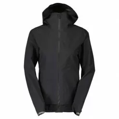 Scott Commuter 2.5L Damen Pendler Fahrrad Regenjacke Schwarz 2023