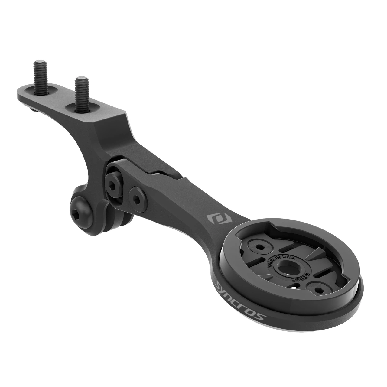 Syncros Front Mount IC Aero IM Computer Halterung Für Garmin / Wahoo / GoPro Schwarz 4 Syncros Front Mount IC Aero IM Computer Halterung Für Garmin / Wahoo / GoPro Schwarz – Bild 2