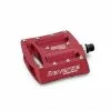 Reverse Ergo Race Flat Fahrrad Pedale Rot