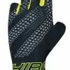 Chiba Ergo Fahrrad Handschuhe Kurz Schwarz/gelb 2023