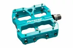 Reverse Escape Flat Fahrrad Pedal Hell Blau