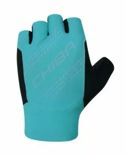 Chiba Chinook Fahrrad Handschuhe Kurz Türkis Blau//schwarz 2022