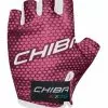 Chiba Kids Kinder Fahrrad Handschuhe Kurz Pink/weiß 2023