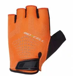 Chiba BioXCell Super Fly Fahrrad Handschuhe Kurz Orange/schwarz 2023