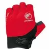 Chiba BioXCell Road Fahrrad Handschuhe Kurz Rot/schwarz 2023