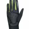Chiba Superlight Fahrrad Handschuhe Lang Schwarz/gelb 2023