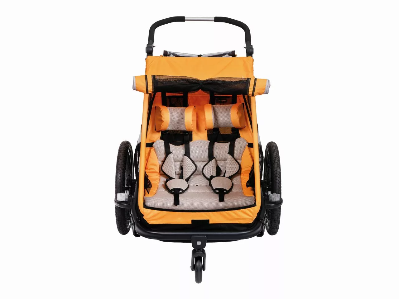 XLC DuoS 20'' Kinder Fahrrad Anhänger Orange/anthrazit 7 XLC DuoS 20'' Kinder Fahrrad Anhänger Orange/anthrazit – Bild 5