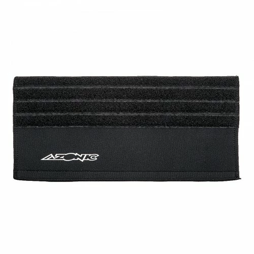 Azonic Umma Gumma Kettenstrebenschutz Schwarz/weiß 3 Azonic Umma Gumma Kettenstrebenschutz Schwarz/weiß