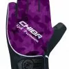 Chiba Gel Premium Damen Fahrrad Handschuhe Kurz Lila 2021