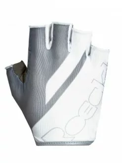 Roeckl Ibiza Fahrrad Handschuhe Kurz Weiß/grau 2020