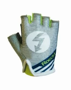 Roeckl Trigolo Kids Kinder Fahrrad Handschuhe Kurz Grau 2020
