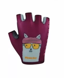 Roeckl Trentino Kinder Fahrrad Handschuhe Kurz Pink 2021