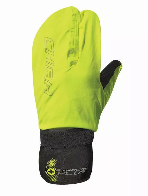 Chiba Express + Fahrrad Handschuhe Schwarz/gelb 2022 4 Chiba Express + Fahrrad Handschuhe Schwarz/gelb 2022 – Bild 2