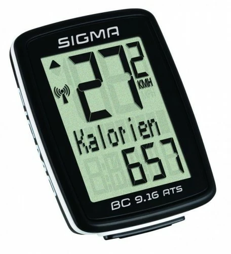 Sigma BC 9.16 ATS Fahrrad Computer Kabellos Schwarz 3 Sigma BC 9.16 ATS Fahrrad Computer Kabellos Schwarz
