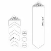 Azonic Frame Guards Rahmenschutzfolien Set Transparent L -Fahrräder Verkäufe 3810 000