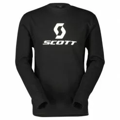 Scott Icon Crewneck Freizeit Longsleeve / Pullover Schwarz 2023