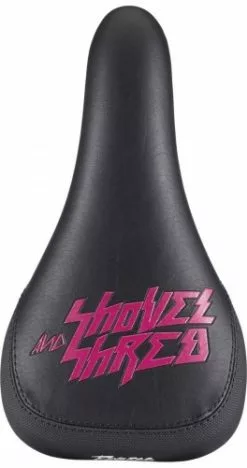 Reverse Nico Vink Shovel & Shred MTB FR Downhill Fahrrad Sattel Schwarz/pink