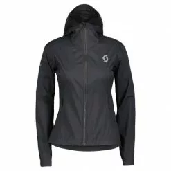 Scott Explorair Light Damen Outdoor / Sport Windjacke Schwarz 2023
