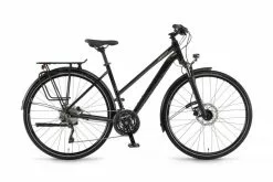 Winora Domingo 30 Disc Damen Trekking Fahrrad Schwarz 2021