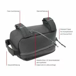 NC-17 Connect Smartphone Tasche Appcon XL Für Oberrohr Schwarz -Fahrräder Verkäufe 40802