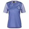 Scott Trail Vertic DH Damen Fahrrad Trikot Kurz Dream Blau 2023