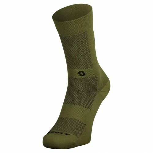 Scott Full Send Crew Fahrrad Socken Fir Grün 2023 3 Scott Full Send Crew Fahrrad Socken Fir Grün 2023
