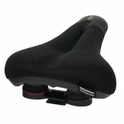 Terry Fisio Climavent Gel Comfort Damen Trekking Fahrrad Sattel Schwarz