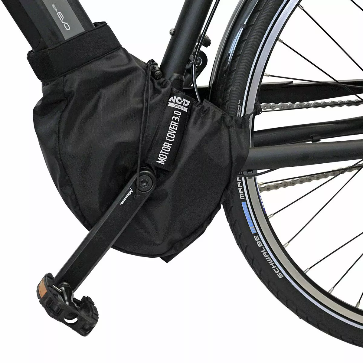 NC-17 Connect Motor Cover Schutzhülle Für E-Bike Mittelmotoren Schwarz 7 NC-17 Connect Motor Cover Schutzhülle Für E-Bike Mittelmotoren Schwarz – Bild 5