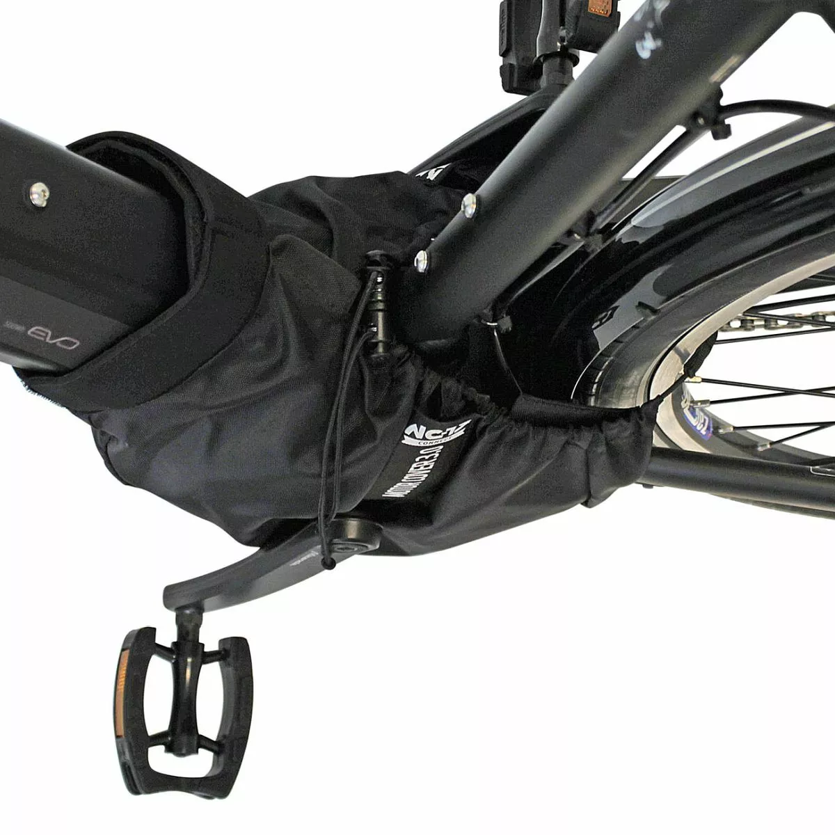 NC-17 Connect Motor Cover Schutzhülle Für E-Bike Mittelmotoren Schwarz 6 NC-17 Connect Motor Cover Schutzhülle Für E-Bike Mittelmotoren Schwarz – Bild 4