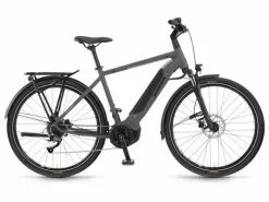 Winora Yucatan 8 Pedelec E-Bike Trekking Fahrrad Grau 2021