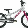 Puky LS-Pro 16-1 Alu Kinder Fahrrad Silberfarben/pink