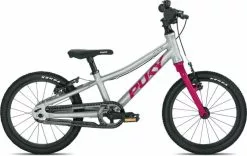 Puky LS-Pro 16-1 Alu Kinder Fahrrad Silberfarben/pink
