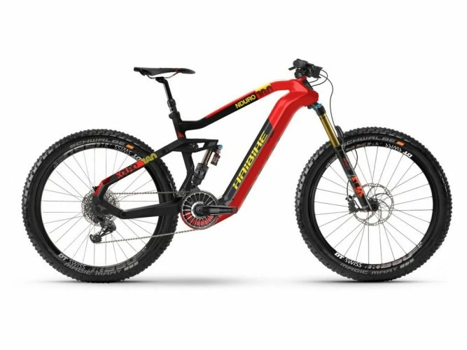 Haibike Xduro Nduro 10.0 Flyon 27.5'' Carbon Pedelec E-Bike MTB Schwarz/rot 2021 3 Haibike Xduro Nduro 10.0 Flyon 27.5'' Carbon Pedelec E-Bike MTB Schwarz/rot 2021