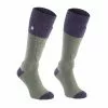 Ion BD-Sock Fahrrad Schienbein Protektorensocken Sea Grass Grün/lila 2023