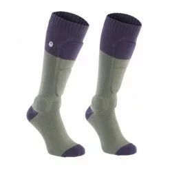 Ion BD-Sock Fahrrad Schienbein Protektorensocken Sea Grass Grün/lila 2023