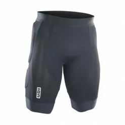 Ion Plus Amp Fahrrad Protektorenhose Kurz Schwarz 2023