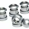 Reverse Kettenblattschrauben 4er Set Aluminium Silberfarben -Fahrräder Verkäufe 501081neu