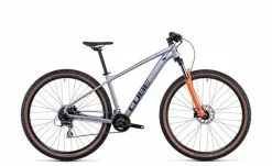 Cube Aim Race 27.5'' / 29'' MTB Fahrrad Silberfarben/orange 2022