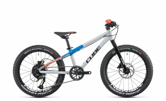 Cube Reaction 200 Pro Teamline 20'' Kinder Fahrrad Grau/blau/rot 2022 3 Cube Reaction 200 Pro Teamline 20'' Kinder Fahrrad Grau/blau/rot 2022