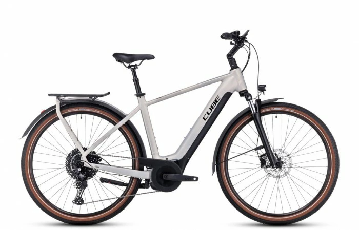 Cube Touring Hybrid Pro 625 Pedelec E-Bike Trekking Fahrrad Silberfarben 2023 3 Cube Touring Hybrid Pro 625 Pedelec E-Bike Trekking Fahrrad Silberfarben 2023