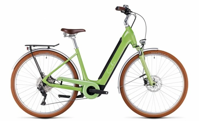 Cube Ella Ride Hybrid 500 Easy Entry Pedelec E-Bike City Fahrrad Grün 2023 3 Cube Ella Ride Hybrid 500 Easy Entry Pedelec E-Bike City Fahrrad Grün 2023