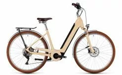 Cube Ella Ride Hybrid 500 Easy Entry Pedelec E-Bike City Fahrrad Honey Braun 2023