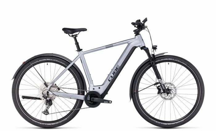 Cube Nuride Hybrid EXC 625 Allroad 29'' Pedelec E-Bike MTB Fahrrad Silberfarben 2023 3 Cube Nuride Hybrid EXC 625 Allroad 29'' Pedelec E-Bike MTB Fahrrad Silberfarben 2023