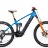 Cube Stereo Hybrid 160 HPC Actionteam 750 27.5'' Carbon Pedelec E-Bike MTB Fahrrad Grau/blau/orange 2023 -Fahrräder Verkäufe 637253F100