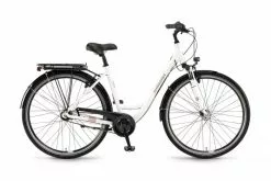 Winora Hollywood N7 Unisex Trekking Fahrrad Weiß 2021