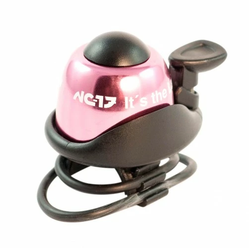 NC-17 Safety Bell Fahrrad Klingel Pink 3 NC-17 Safety Bell Fahrrad Klingel Pink