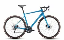 Cube Attain Race Rennrad Blau 2023