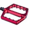 Sixpack Menace 3.0 Alu Flat Fahrrad Pedal Rot